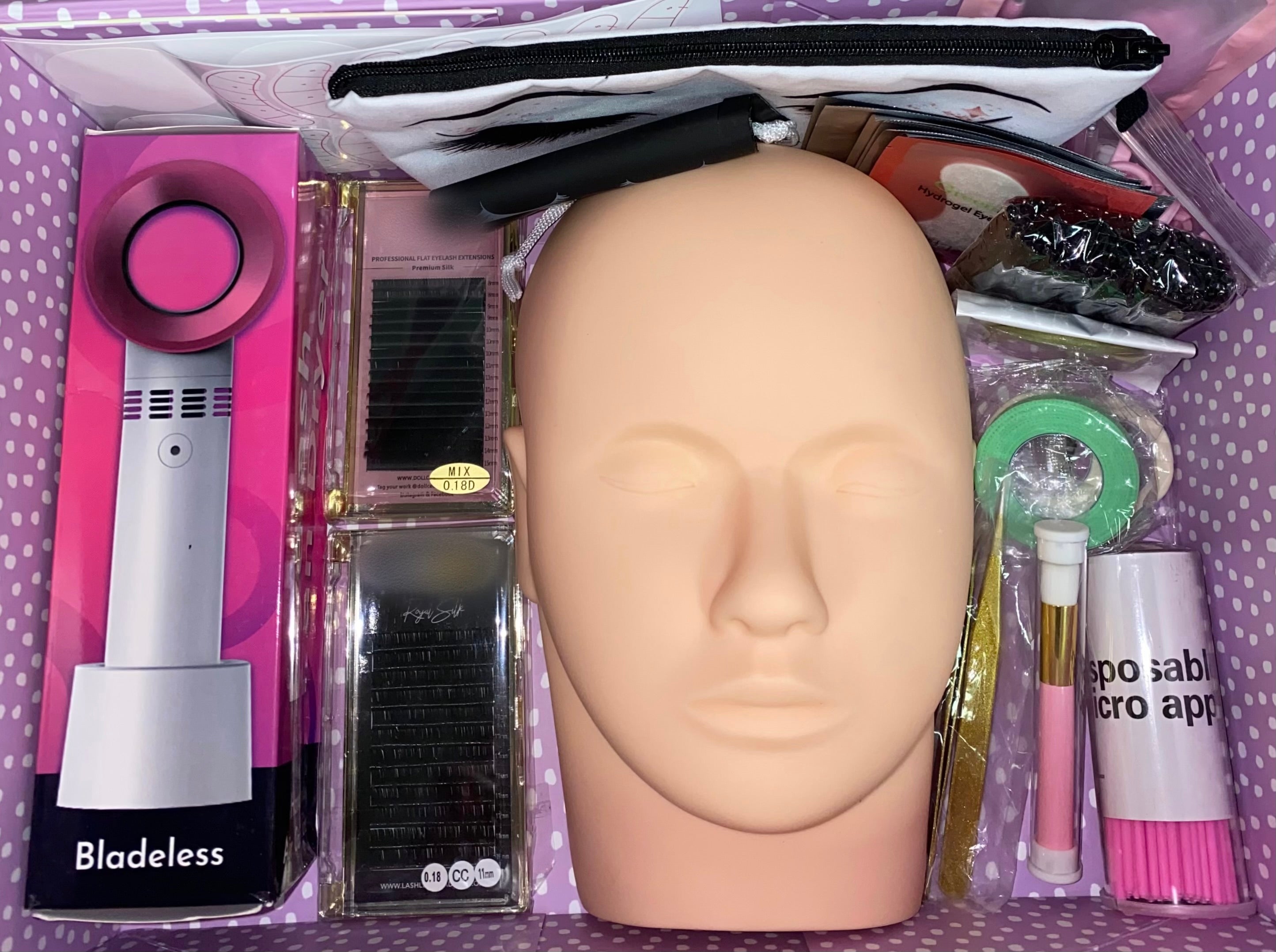 Eyelash Extension Pro good Training Kit